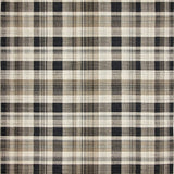 Twilight Plaid Carpet Tan & Charcoal Front Door(Beige)