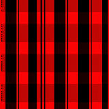 Festive Holiday Checkerboard with Traditional Gingham Motif(Red)
