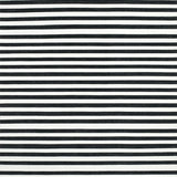Minimalist Dual Tone Horizontal Banded Contemporary Decorative(Black)