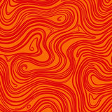 Abstract Flame Dance Shaggy with Dynamic Fire Inspired Curves(Orange)