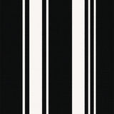 Minimalist Two Tone Horizontal Banded Lightweight Doorway Floor Accent(Black)
