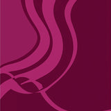 Contemporary Wave with Gradient Crimson Hues(Pink)