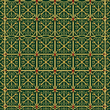 Medina Starburst Holiday Trellis Festive Art Motif(Green)