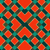 Merry Tartan Weaving Christmas Accent Seasonal(Red)