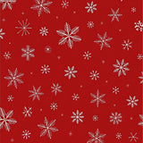 Magical Winter Wonderland Snowfall Decorative Accent(Red)