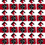 Highland Cabin Wilderness Cottage Textile(Red)