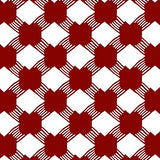 Bold Buffalo Check Motif With Crisp Contrasting Blocks(Red)