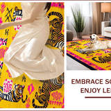 Vibrant Earth Tones Print(Yellow)