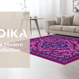 Eclectic Colorful Medallion Style(Pink)