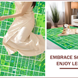 town city road playmat(Green)