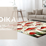 Modern Whimsical Fungal Illustration(Red)