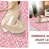 Chic Lightpink Geometric Elegance(Pink)
