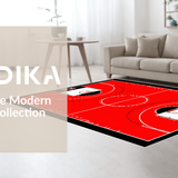 Bold Basketball Themed Visual Appeal(Red)