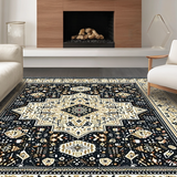 Artful Black and Beige Symmetry(Black)