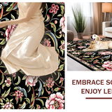 Elegant Black Botanical Elements(Black)