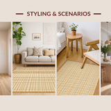 Stylish Tiled Texture with Subtle Elegance(Beige)