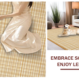 Stylish Tiled Texture with Subtle Elegance(Beige)