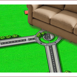 Kids Traffic Road Play Mat(Green)