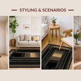 Contemporary Bold Patterned(Beige)