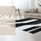 Abstract Monochrome Geometric Aesthetic(Black)