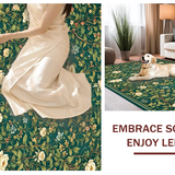 Luxurious Emerald Botanical Imagery(Green)