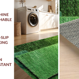 Modern Faux Grass Serenity(Green)