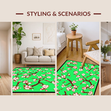Vibrant Cherry Green Aesthetic(Green)