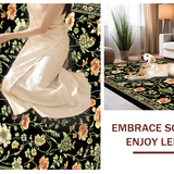 Elegant Monochrome Flower Arrangement(Black)