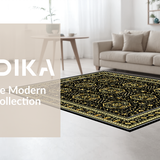 Luxurious Traditional Oriental Design(Black)