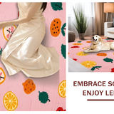 Delightful Quirky Fruit Arrangement(Pink)