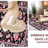 Vibrant Retro Floral Display(Black)