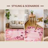 Serene Watercolor Butterfly Theme(Pink)