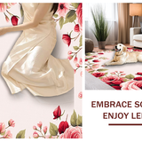 Elegant Shabby Chic Blossom Design(Red)