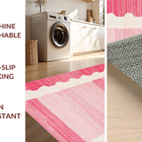 Contemporary Playful Edge Design(Pink)