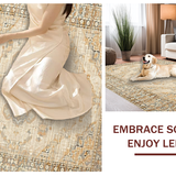 Chic Symmetrical Medallion Elements(Beige)