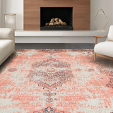 Luxurious Distressed Geometric(Pink)