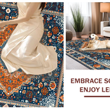 Striking Contemporary Symmetrical Theme(Blue)