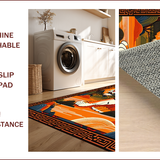 Bold Spiritual Animal Motif(Orange)