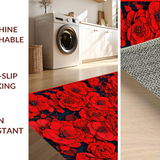 Artful Red Petal Arrangement(Red)