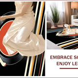 Classic Vinyl Circular Elegance(Orange)