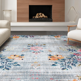 Artful Vintage Ogee Print(Gray)