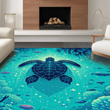 Charming Marine Life Visuals(Blue)