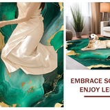 Modern Opulent Swirl Motif(Green)