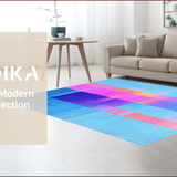 Vibrant Modern Swirling(Blue)