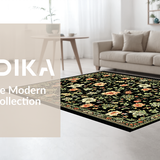 Elegant Monochrome Flower Arrangement(Black)