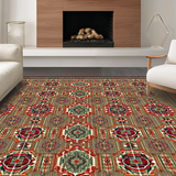Geometric Earthy Tone Arrangement(Gray)