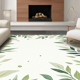Chic Abstract Greenery(Ivory)