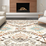 Minimalist Woven Geometric Style(Beige)