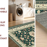 Eclectic Floral Vintage Harmony(Green)