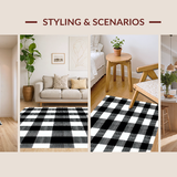 Contemporary Bold Geometric Motif(Black)